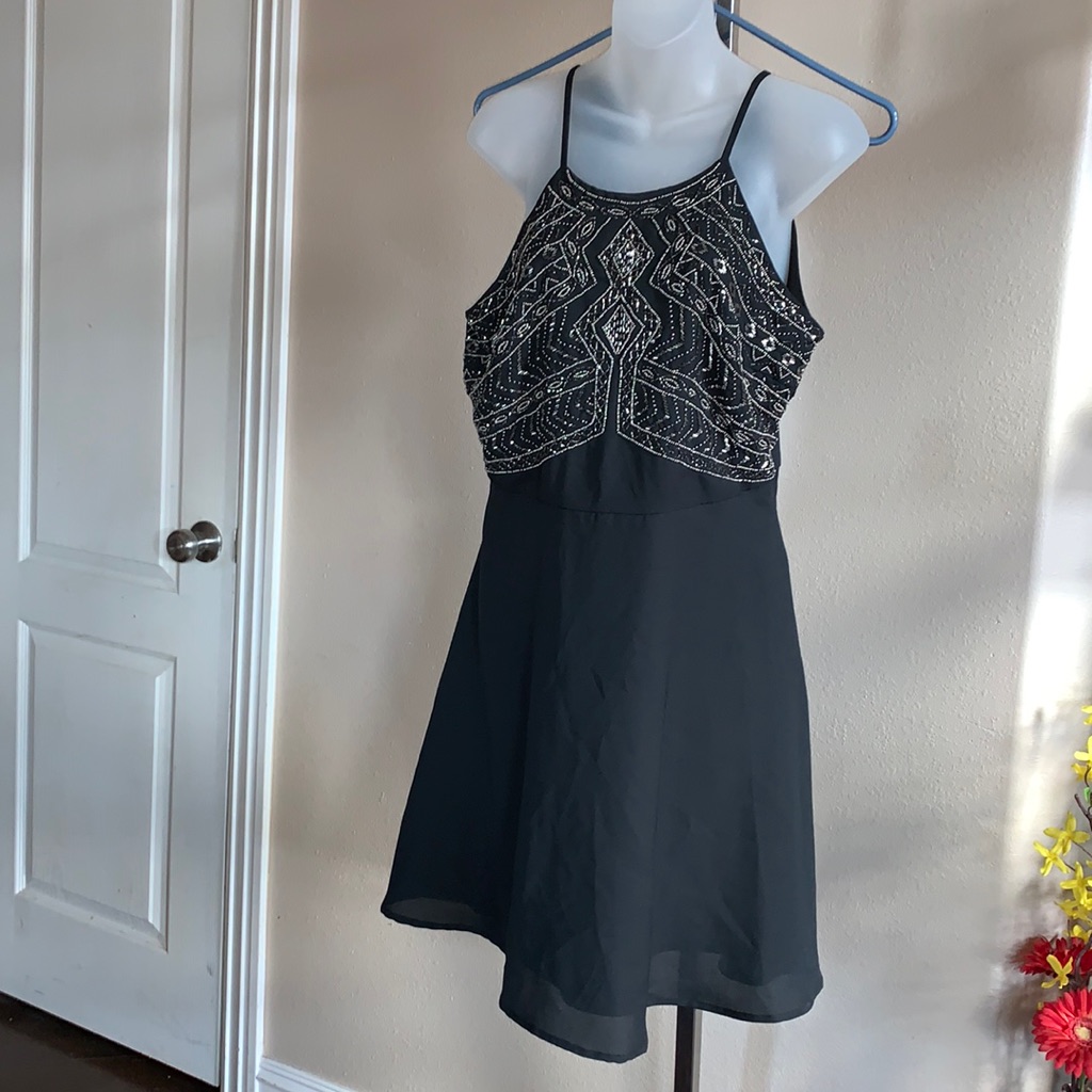 Sanctuary Beaded Charmer Lbd Nwt Size Medium